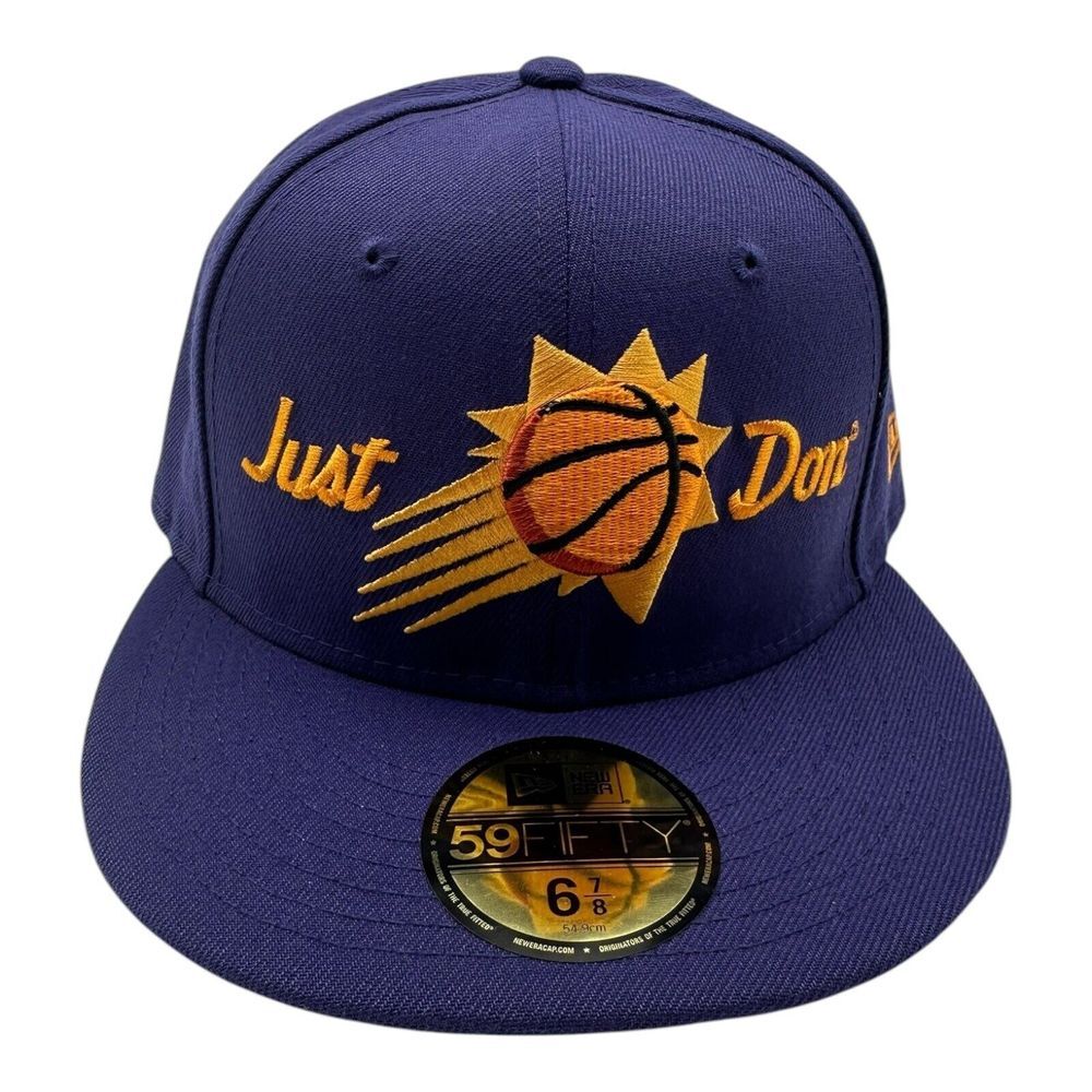 New Era x Just Don Phoenix Suns Hat Cap 6 7/8 Purple 59Fifty‎ NBA Basketball
